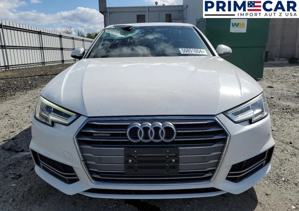 Audi A4 cena 37980 przebieg: 52925, rok produkcji 2017 z Pruchnik małe 56
